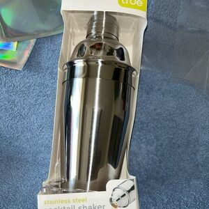 True & Co. Stainless Steel Cocktail Shaker